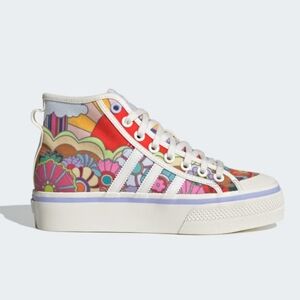 adidas Multicolor Graphic Platform Sneakers